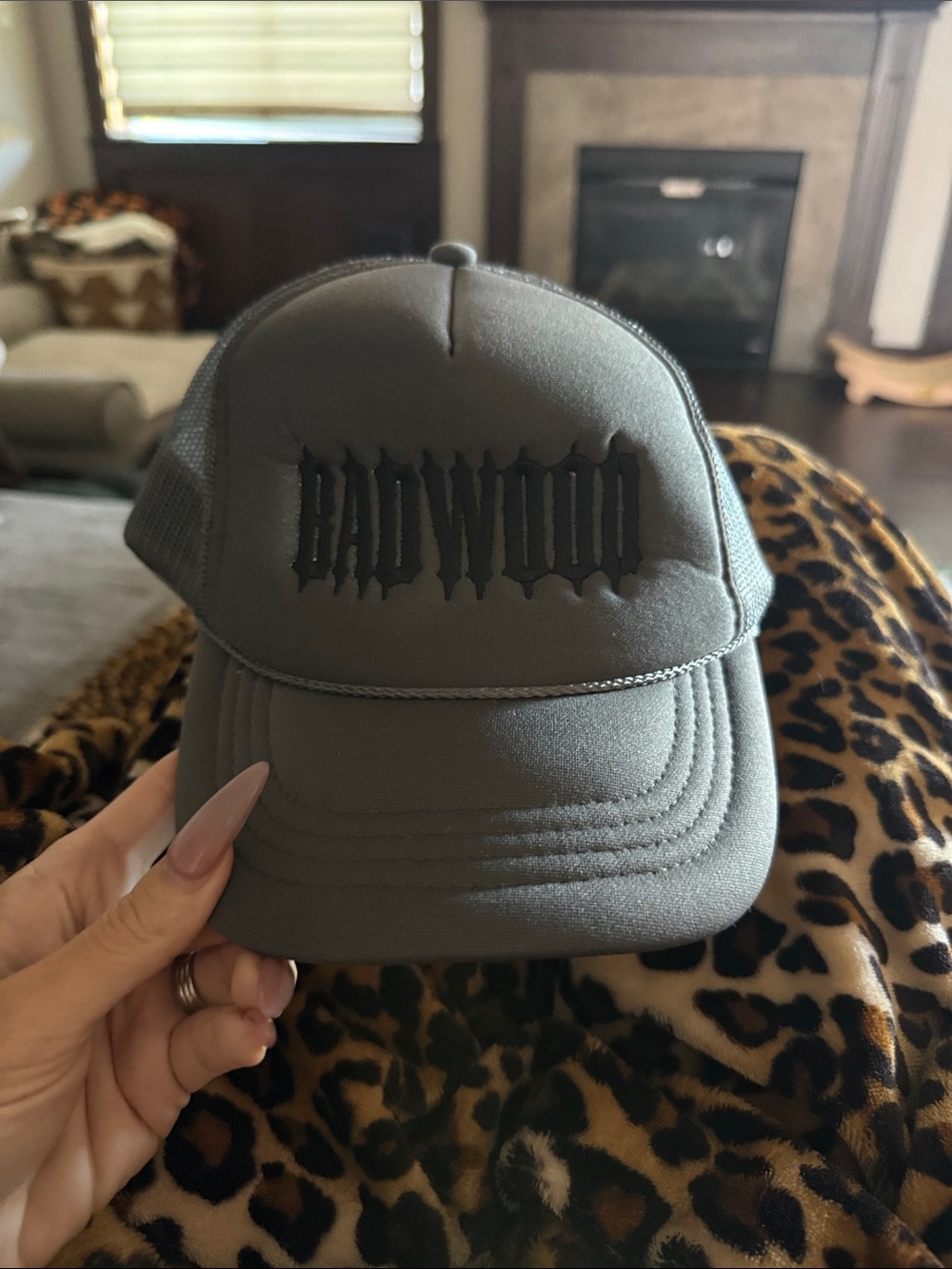 Badwood Trucker Cap - Gray w